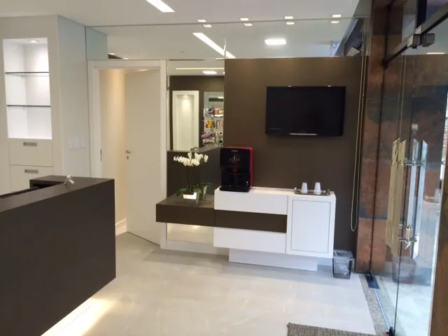 Sala de espera do consultório